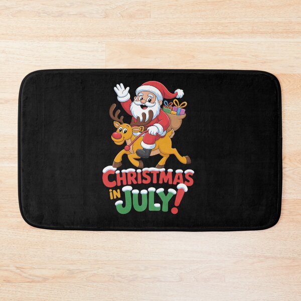 Item preview, Christmas in July Summer Reindeer Float Xmas designed and sold by BlassmausArt.