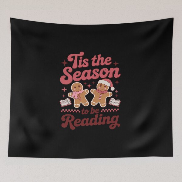 Item preview, Christmas School Teacher Retro Librarian Groovy Xmas Books  designed and sold by BlassmausArt.
