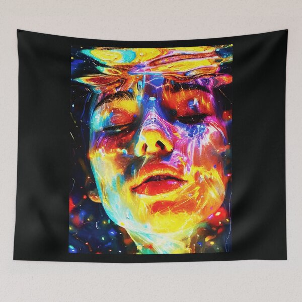 Item preview, Submerged Spectrum Fluid Face Oil designed and sold by RamyGallery.