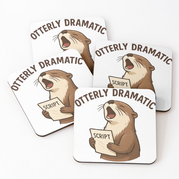Artikelvorschau, Otterly Dramatic Actor entworfen und verkauft von ReadyOnMedia.