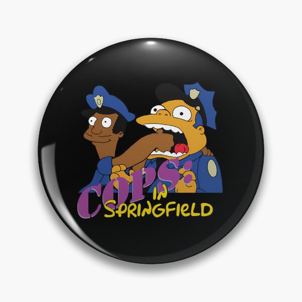 Item preview,  Cops In Springfield designed and sold by Psycho-Alien.
