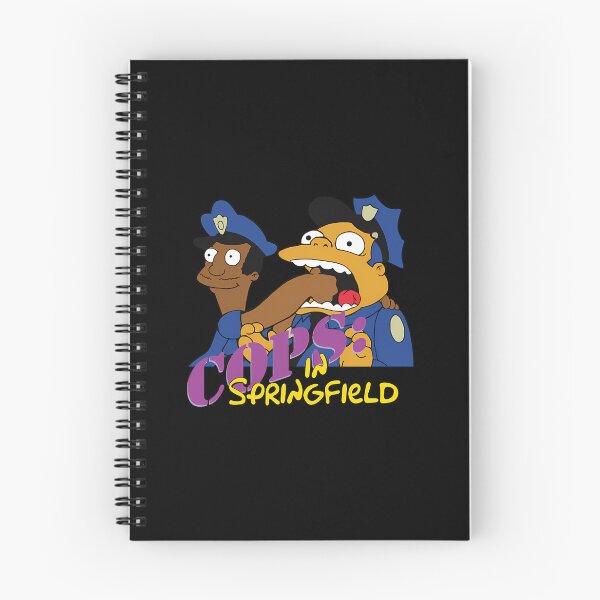 Item preview, Policías en Springfield designed and sold by Psycho-Alien.
