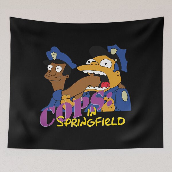 Item preview,  Cops In Springfield designed and sold by Psycho-Alien.