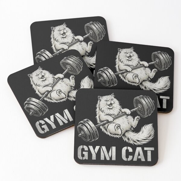 Item preview, Cat Pumping Iron At The Gym  designed and sold by turkey1200.