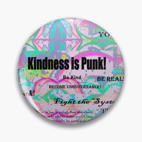 Item preview, Kindness is Punk designed and sold by Milquetoast42.