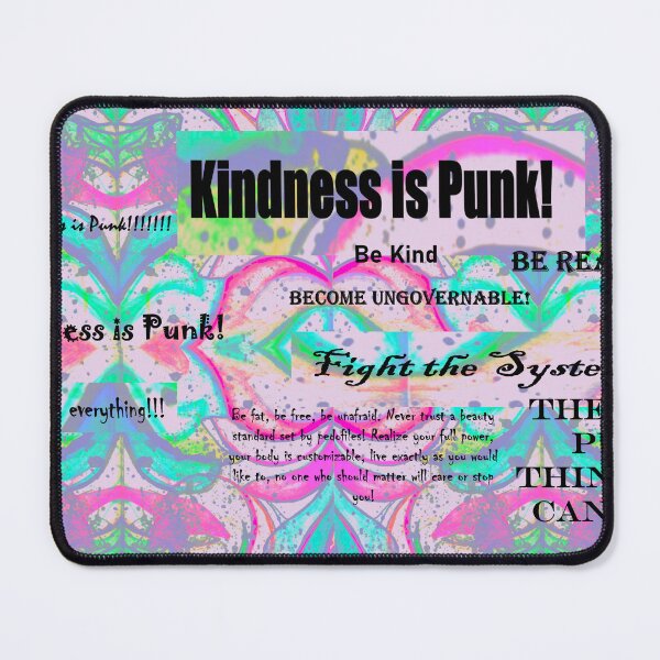 Item preview, Kindness is Punk designed and sold by Milquetoast42.