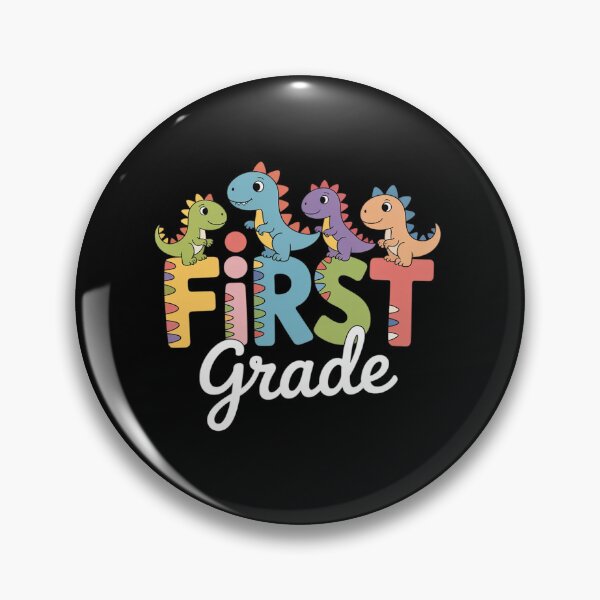 Item preview, First Grade Dinosaurs Back To School 1st Grade Teacher designed and sold by BlassmausArt.