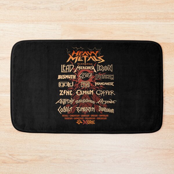 Item preview, Heavy Metals Parody Satire Science Element Music Festival Band designed and sold by isatnelkaitio.