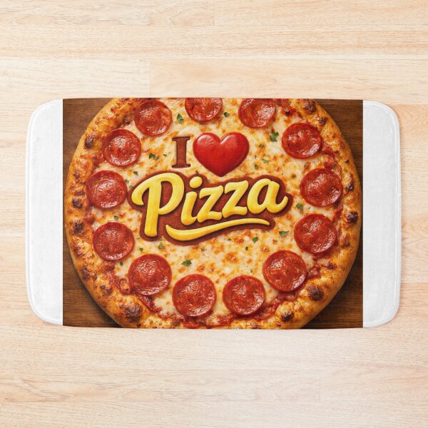 Item preview, I love pizza designed and sold by Resilient Roots Customs Oakland.