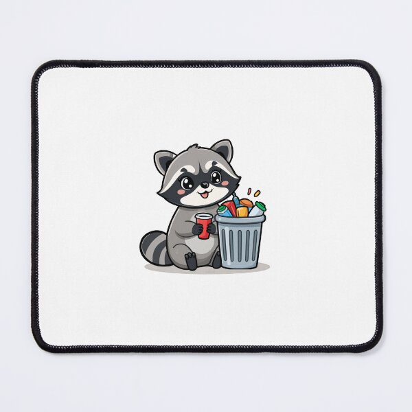 Item preview, Cute Raccoon Trash Panda Sticker | Funny Cartoon Animal designed and sold by StickifyZone69.