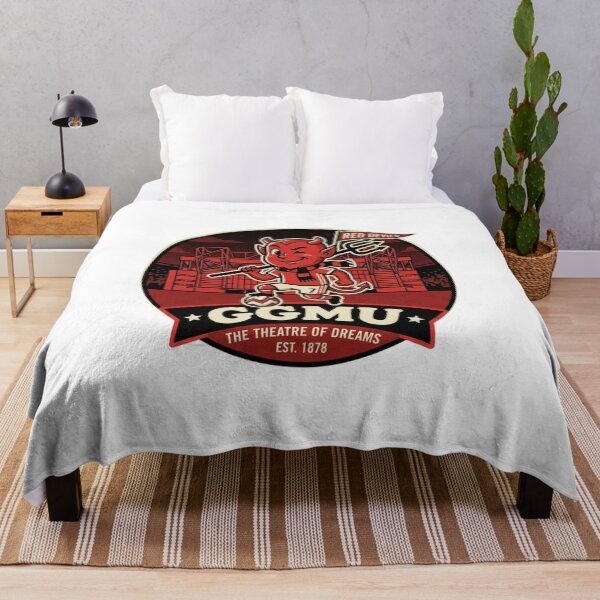 Item preview, Vintage Manchester Red Devils Football Mascot Sticker Illustration designed and sold by Deviantfant.