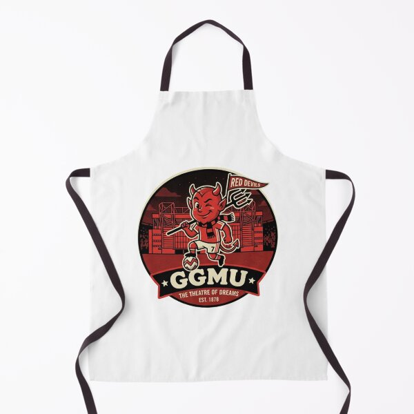 Item preview, Vintage Manchester Red Devils Football Mascot Sticker Illustration designed and sold by Deviantfant.