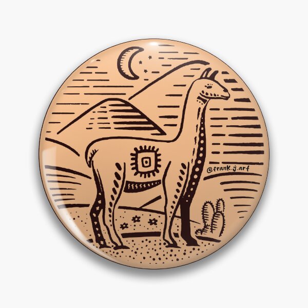 Item preview, Animals from the Americas - Llama designed and sold by Frank J. Art.