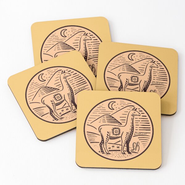 Item preview, Animals from the Americas - Llama designed and sold by Frank J. Art.