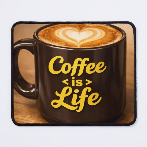 Item preview, Coffee is life designed and sold by Resilient Roots Customs Oakland.