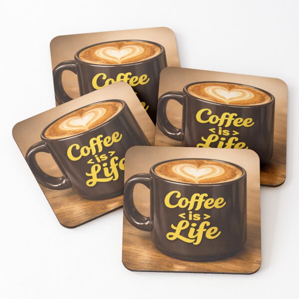 Item preview, Coffee is life designed and sold by Resilient Roots Customs Oakland.