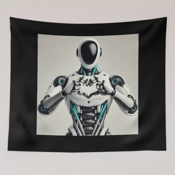 Item preview, Humanoid robot AI Robots Future Tech Design | The Bots Are Coming Futuristic Android Art designed and sold by TEEJAMBOREE.
