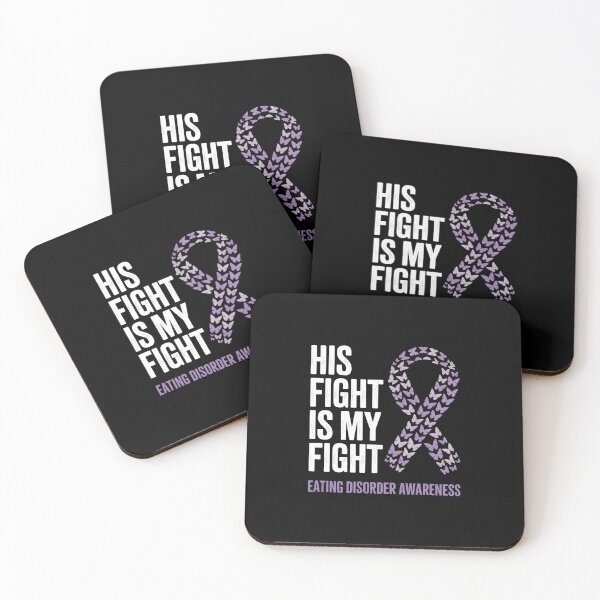 Item preview, His Fight Is My Fight Eating Disorder Awareness designed and sold by BlassmausArt.