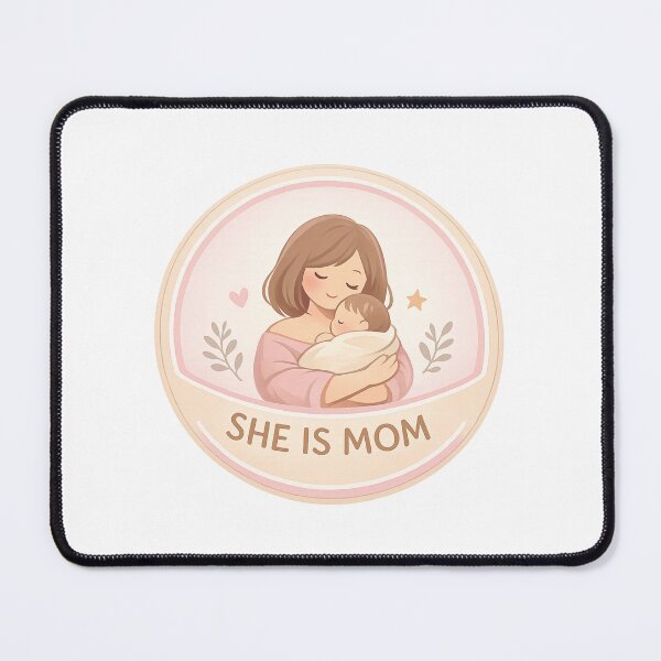 Item preview, She Is Mom designed and sold by LuveraxArt.