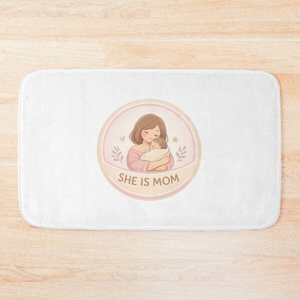 Item preview, She Is Mom designed and sold by LuveraxArt.