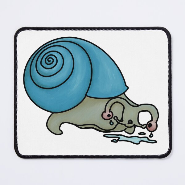 Item preview, Sad Snail Goofy Cartoon designed and sold by ProDigital-Art.