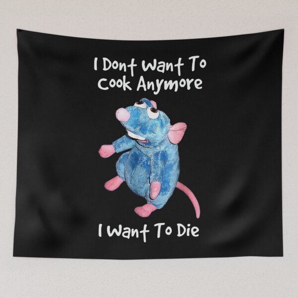 Item preview, I Dont Want To Cook Anymore I Want To Die  designed and sold by flutsotizadi.