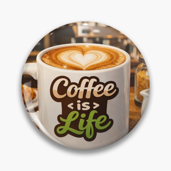 Item preview, Coffee Is Life designed and sold by Resilient Roots Customs Oakland.