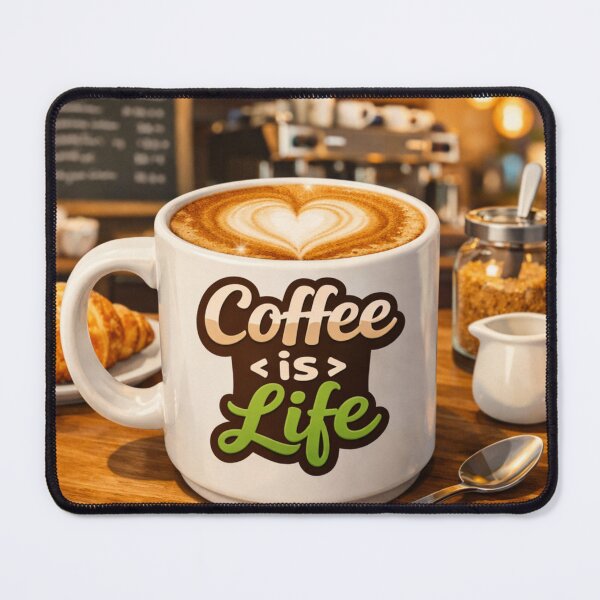 Item preview, Coffee Is Life designed and sold by Resilient Roots Customs Oakland.