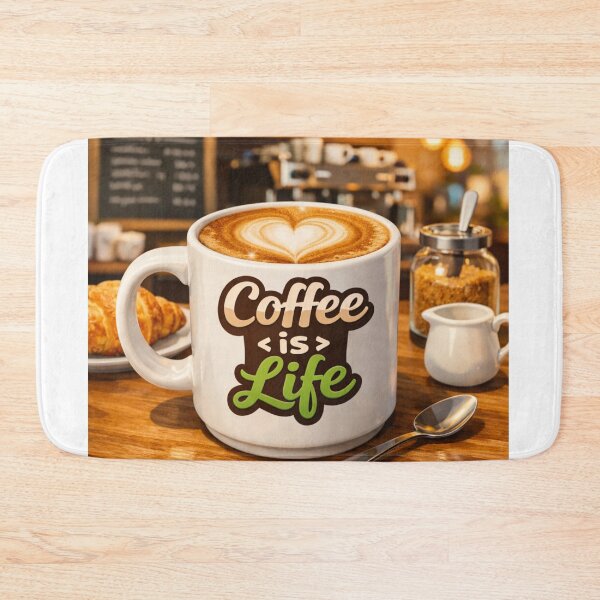 Item preview, Coffee Is Life designed and sold by Resilient Roots Customs Oakland.