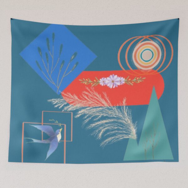 Item preview, Abstract Escape: Nature and Geometry designed and sold by Tama-sirth.