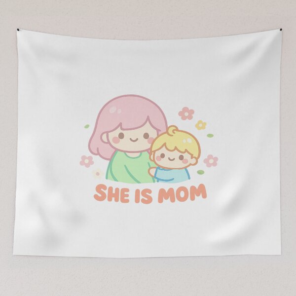 Item preview, She Is Mom designed and sold by LuveraxArt.