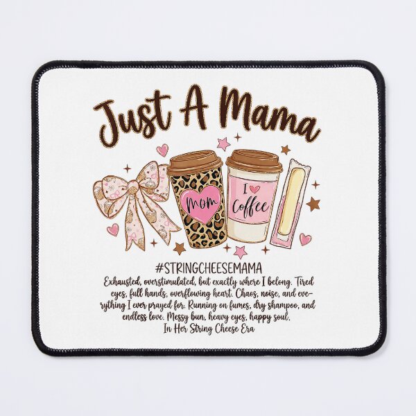 Item preview, Just A Mama Coquette Coffee Bow designed and sold by zamiokaline.