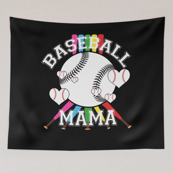 Item preview, Rainbow Baseball Mama Game Day Tee designed and sold by KIROSALS.