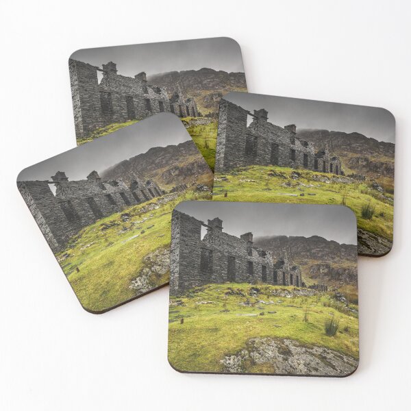 Item preview, Old Ruin at Cwmorthin Slate Quarry, Snowdonia designed and sold by heidipics.