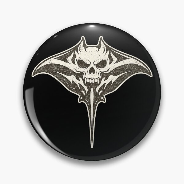 Item preview, Stingray Sigil — Devil Ray Skull designed and sold by DreamMachine69.