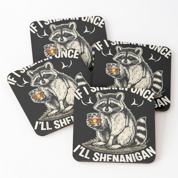 Item preview, Raccoon If I Shenan Once I'Ll Shenanigan Funny T Shirt designed and sold by sudotienganh.