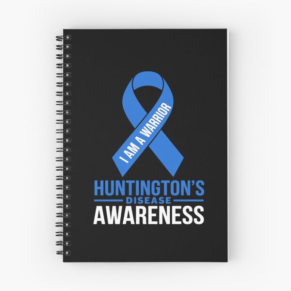 Item preview, Huntington's Disease Awareness Warrior Blue Ribbon Support designed and sold by BlassmausArt.