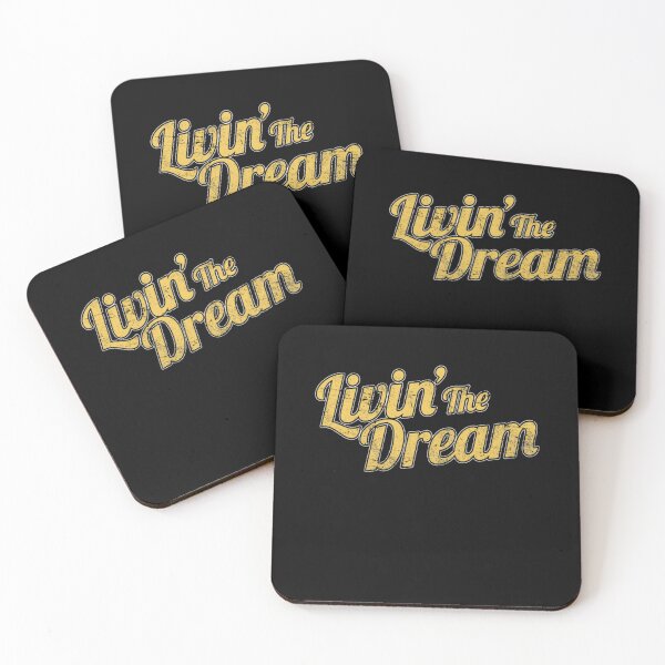Item preview, Livin' The Dream Styled Distressed  designed and sold by mohamed fahchouch.