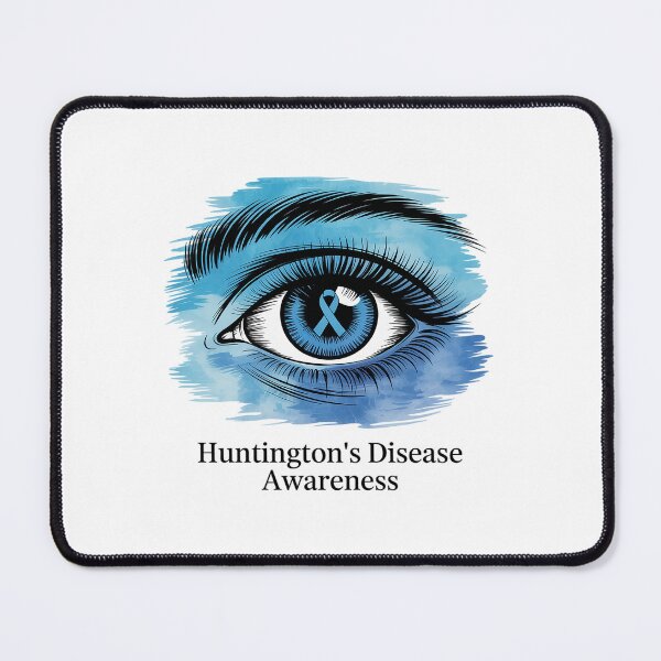 Item preview, Huntington's Disease Awareness Shirt Blue Eye Ribbon designed and sold by BlassmausArt.