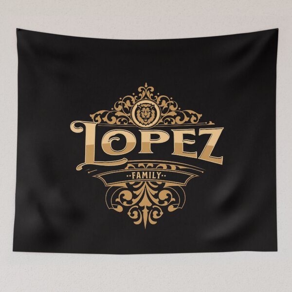 Item preview, Cool Vintage Lopez Family Crest - Lopez designed and sold by CattlettArt.