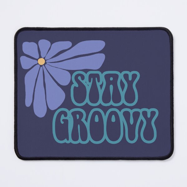 Item preview, Stay Groovy - Blue Hues designed and sold by Vanessa Priest.
