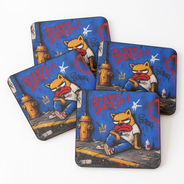 Item preview, Angry Street Cat Graffiti Urban designed and sold by Modaozushi216.