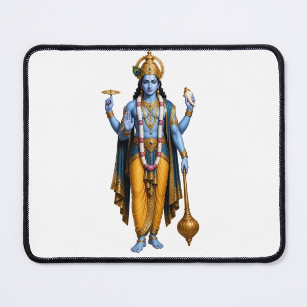 Item preview, Vishnu Hindu God Preservation Balance Creation Mythology Design designed and sold by The Dark Files.