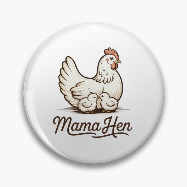 Item preview, Mama Hen Chicken Mom Vintage Farm designed and sold by zamiokaline.