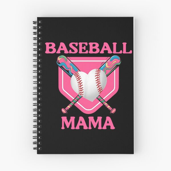 Item preview, Pink Baseball Mama Heart Bat Tee designed and sold by KIROSALS.