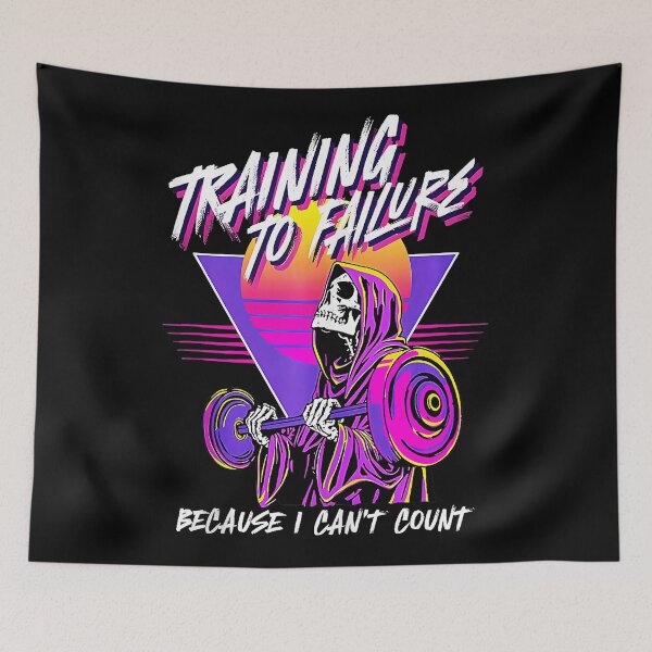 Item preview, Training to Failure Retro Gym Tank designed and sold by eliramaison.