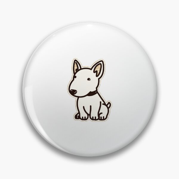 Item preview, Cute Bull terrier puppy dog designed and sold by MendaciousMina.