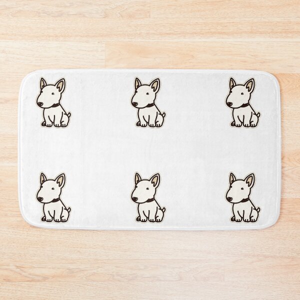 Item preview, Cute Bull terrier puppy dog designed and sold by MendaciousMina.