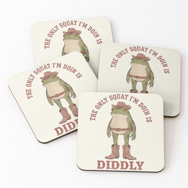 Item preview, The Only Squat I'm Doin' Is Diddly designed and sold by turkey1200.
