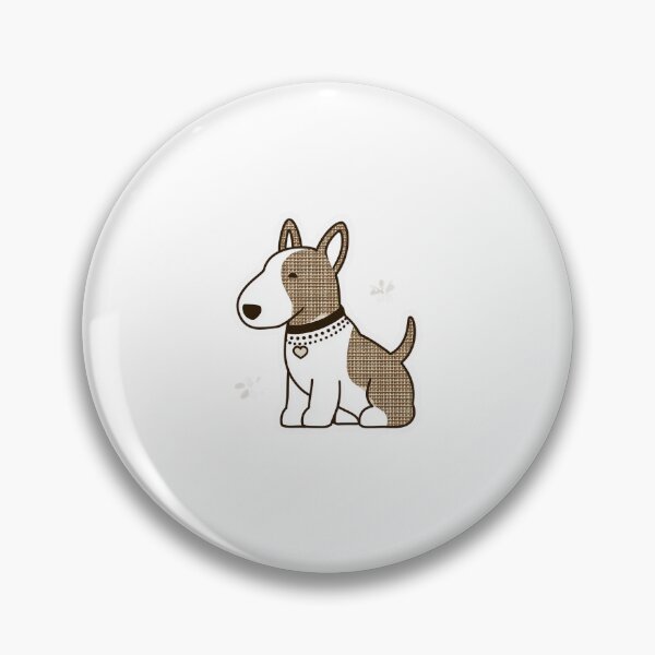 Item preview, Cute Bull terrier puppy dog designed and sold by MendaciousMina.